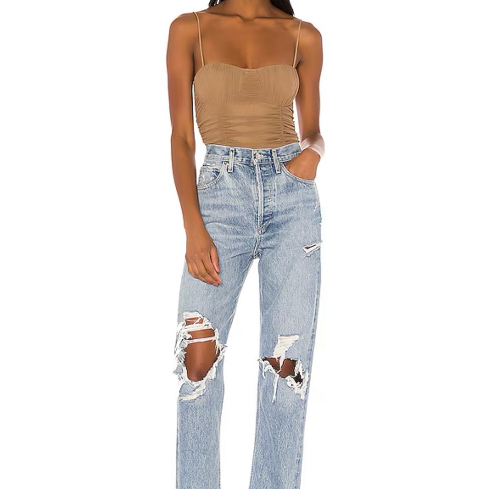Albany Bodysuit in Taupe Brown
Lovers and Friends